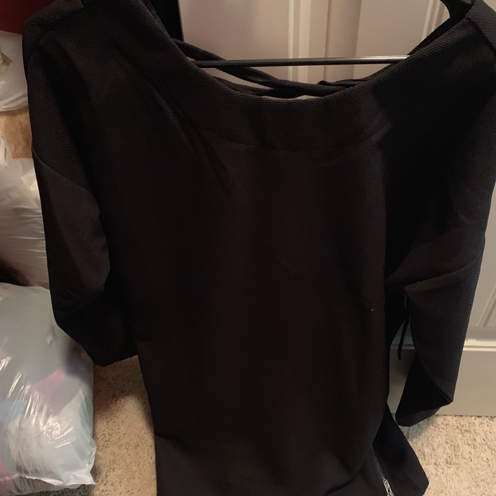 Black Shift Dress